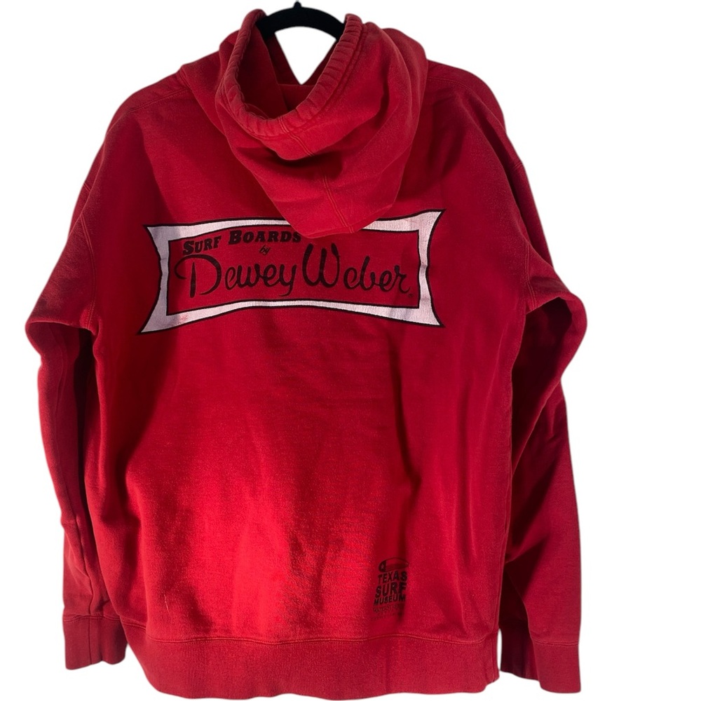 Dewey Weber Red Hoodie